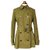 Burberry Brit Trench coats Olive green Cotton  ref.156010