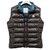 Moncler GHANY Vest Down Jacket Brown Polyamide  ref.156019