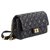 Chanel Clutch bags Black Leather  ref.156053