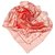 Hermès Hermes Pink Cheval Surprise Seidenschal Rot Tuch  ref.156100