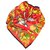Hermès Pañuelo de seda Hermes Fructidor rojo Roja Multicolor Paño  ref.156138