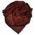 Hermès Pañuelo de seda Hermes Brown Naissance dune Idee Castaño Roja Marrón oscuro Paño  ref.156147