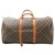 Louis Vuitton Keepall 50 Brown Cloth  ref.156182
