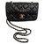 Timeless Classic CHANEL Black Leather  ref.156306
