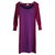 Lacoste Dresses Multiple colors Purple Wool  ref.156325