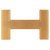 Hermès Hebilla de cinturón Hermes modelo "Quiz" en metal dorado cepillado, ¡Nueva condición!  ref.156334