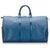 Louis Vuitton Blue Epi Keepall 50 Leather  ref.156377