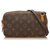 Louis Vuitton Brown Monogram Marly Bandouliere Leather Cloth  ref.156379