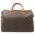Louis Vuitton Speedy 30 Brown Cloth  ref.156468