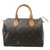 Louis Vuitton Speedy 25 Brown Cloth  ref.156489