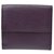 Porte monnaie louis Vuitton Violet  ref.156599
