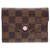 Portafoglio Louis Vuitton Marrone  ref.156628