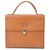 Chanel handbag Brown Leather  ref.156638