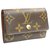 Louis Vuitton wallet Black  ref.156655