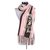 Juicy Couture sciarpe Rosa Multicolore Lana  ref.156727