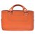 Céline Hand Bag Orange  ref.156752