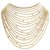 Cartier necklace "Draperie" in yellow gold, white gold and diamonds.  ref.156926