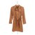 Bcbg Max Azria Coats, Outerwear Brown Polyester Elastane  ref.156958
