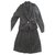 Tailleur jupe en laine Massimo Dutti, taille 38, couleur bleu et gris  ref.157071