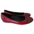 Gucci Ballet flats Red Leather  ref.157097