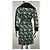 Diane Von Furstenberg Zerlinda vestido de jérsei de seda Preto Multicor Verde - vista 3