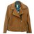 Autre Marque Girl Coats outerwear Light brown Polyester  ref.157248