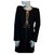 Elisabetta Franchi Black coat Wool  ref.157261