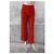 Hermès Pantalones, polainas Roja Naranja - vista 3