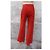 Hermès Pantalones, polainas Roja Naranja - vista 4