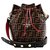 Fendi handbag new Brown Leather  ref.157441