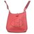 Evelyne Hermès Handbags Red Leather  ref.157446