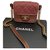 Timeless Chanel Dark red Leather  ref.157560