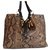 Gucci Jungle Large Tote Brown Exotic leather  ref.157715