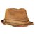 Autre Marque boiled leather hat Brown  ref.157731