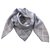 Chanel scarf Grey Silk  ref.157740
