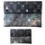 Galaxy manga dúo Louis Vuitton Gris antracita Cuero  ref.157794