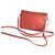 Longchamp Handbags Red Leather  ref.157820