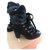 Christian Louboutin Stivaletti. NUOVO Nero Pelle  ref.157868