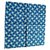 Hermès Lenços de seda Azul Algodão  ref.157874
