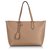 Burberry Brown Leather Tote Bag Beige  ref.157931