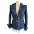 Luisa Spagnoli Blue woolen jacket  ref.158114