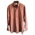 Façonnable Shirts Bronze Cotton  ref.158309