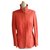 Autre Marque Jackets Red Polyester Linen  ref.158314