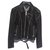 Golden Goose Biker jacket Black Leather  ref.158315