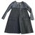 Louis Vuitton Coats, Outerwear Black Acetate  ref.158333