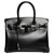 Hermès Rare Hermes Birkin 30 "SO BLACK" in excellent condition and full set Leather  ref.158389
