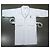 Autre Marque Harry Winston White Robe mit Kimono-Form und Schalkragen - Ansicht 2