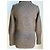 Pollini Neuer Rollkragenpullover,  Tunika, braun mit goldenem Faden - Ansicht 3