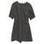 Mini robe TOPSHOP Polyester Noir Blanc Gris Gris anthracite  ref.158591