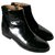& Other Stories Ankle Boots Black Patent leather Fur  ref.159071